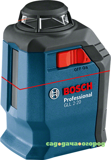 Фото Нивелир лазерный gll 2-20 360+bm3 Bosch pro 0601063J00