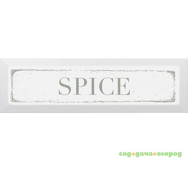 Фото Декор Kerama Marazzi Гамма Spice зеленый 8,5x28,5 см NT/A39/2882