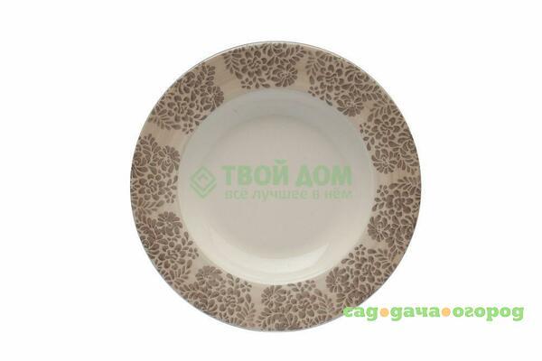 Фото Тарелка Tognana Coimbra 24 Cm Beige (MI101240849)