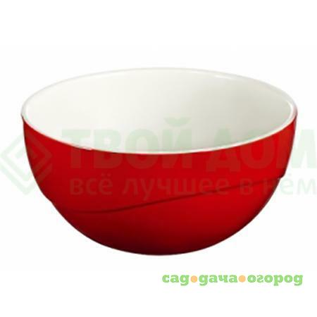 Фото Салатница Pyrex Wave red c321b05/5044