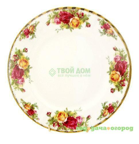 Фото Блюдце для завтрака Розы старой Англии Royal albert (IOLCOR00153)