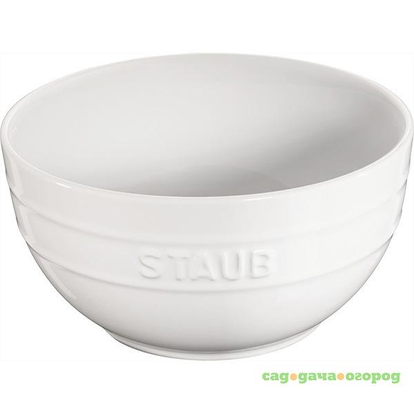 Фото Миска большая 17 см Белая Staub