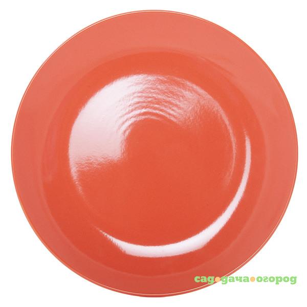 Фото Тарелка плоская 27 см Alfa Orange Keramika