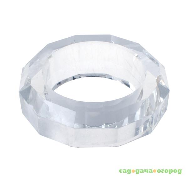 Фото Кольцо для салфеток 6x6 crystal Edg