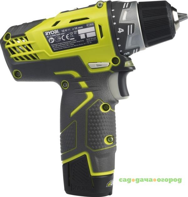 Фото Дрель-шуруповерт Ryobi R12DD-LL13S