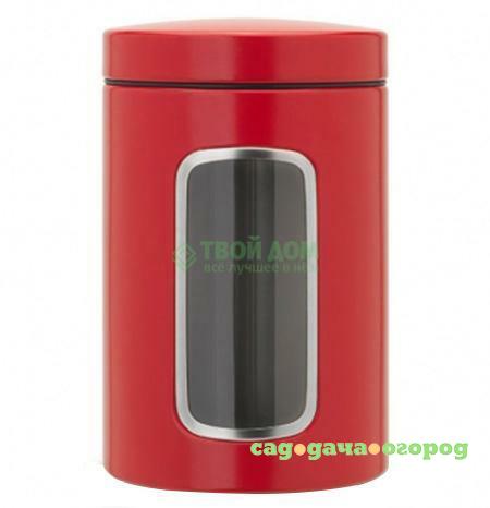 Фото Контейнер Brabantia С окном 1,4 л Red