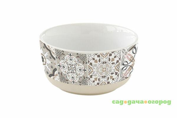 Фото Салатник 12см серый casadecor Easy life
