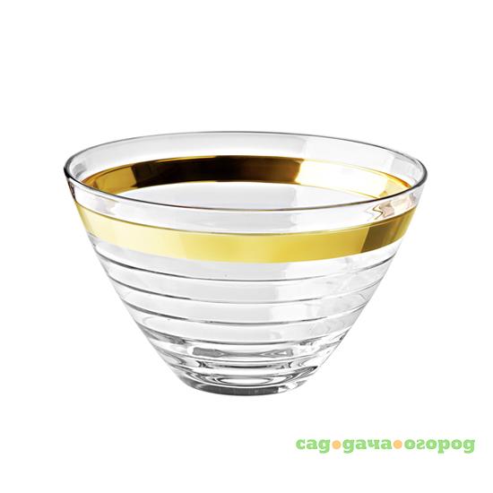 Фото Салатник 25см Ego&alter/vidivi baguette gold 65269M/65269