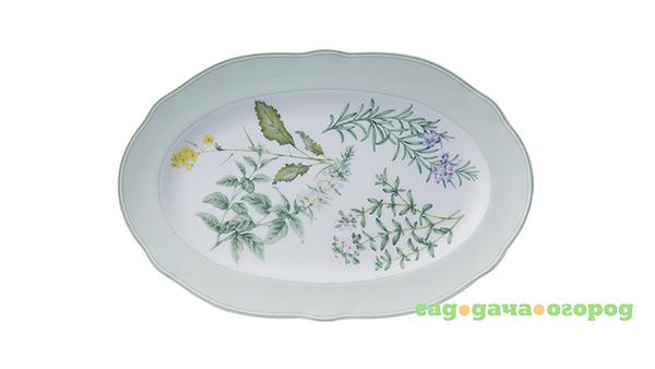 Фото Блюдо овальное Noritake Английские травы (NOR4942-413)