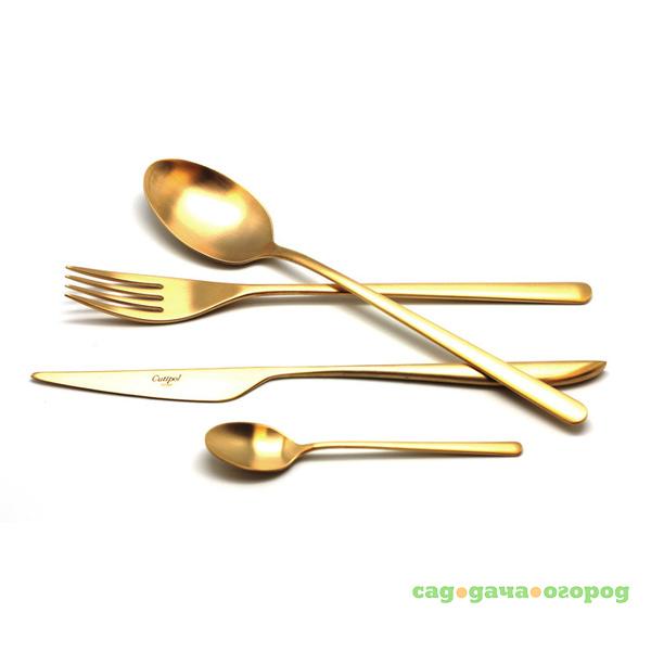 Фото Набор приборов Cutipol ICON GOLD 9252 24 предмета матовый