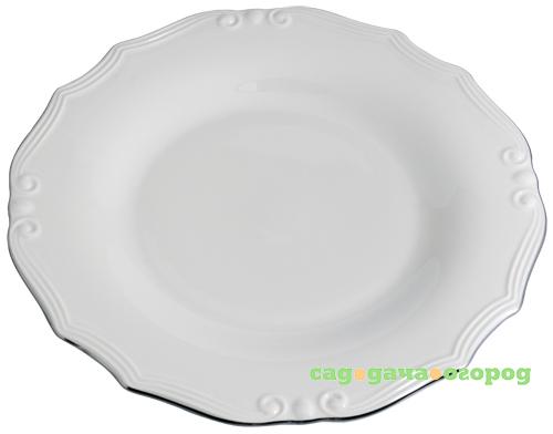 Фото Тарелка обеденная 27см Tiffani platinum 837001862