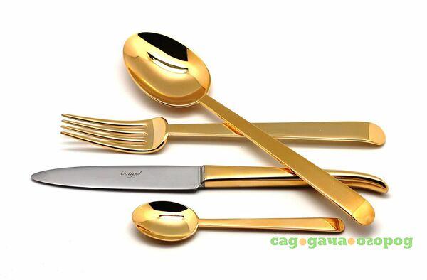 Фото Столовый набор Cutipol ERGO GOLD 9121 24 предмета
