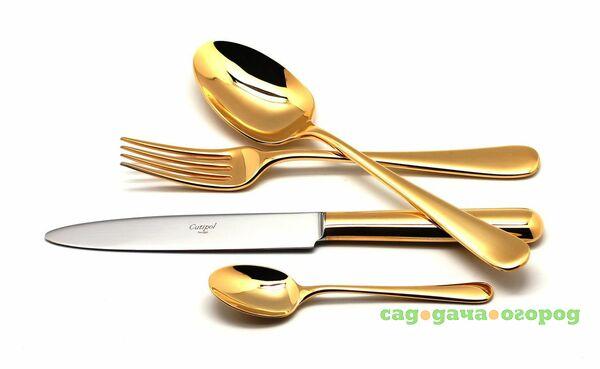 Фото Столовый набор Cutipol ATLANTICO GOLD 9201-72 72 предмета