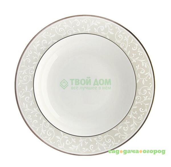 Фото Тарелка суповая Lenox Чистый опал 23 см (LEN6141170)