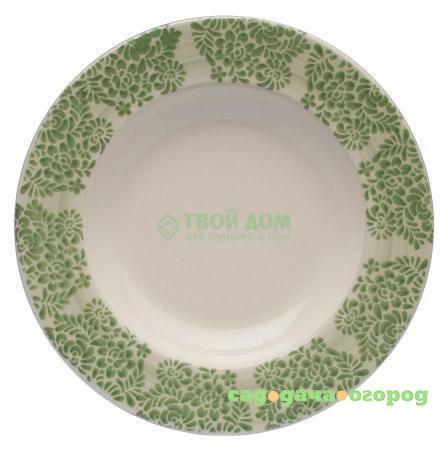 Фото Тарелка Tognana Coimbra 24 Cm Green (MI101240778)