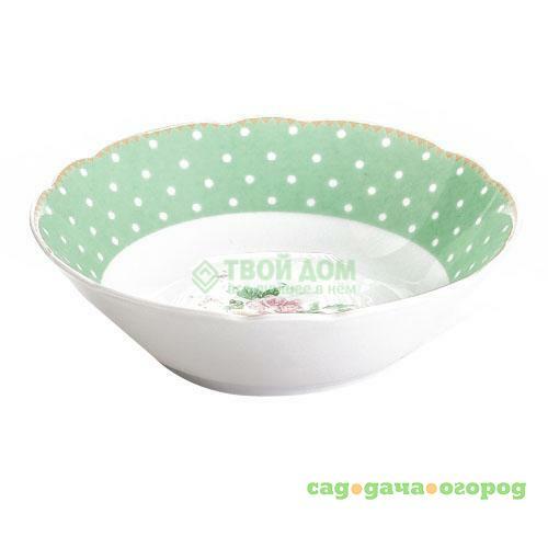 Фото Салатница Porcelaine czech gh 13см mix&match зелёный (FS G334 SR13)