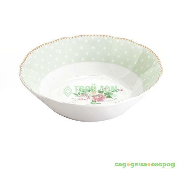 Фото Салатница Porcelaine czech gh 15см mix&match светло-зелёный (FS G333 SR15)