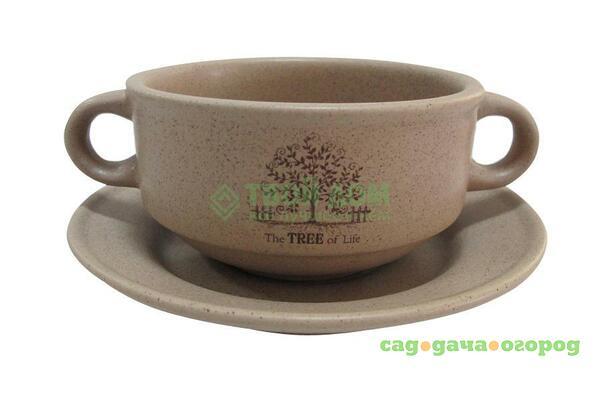 Фото Суповая чашка Terracotta Дерево жизни