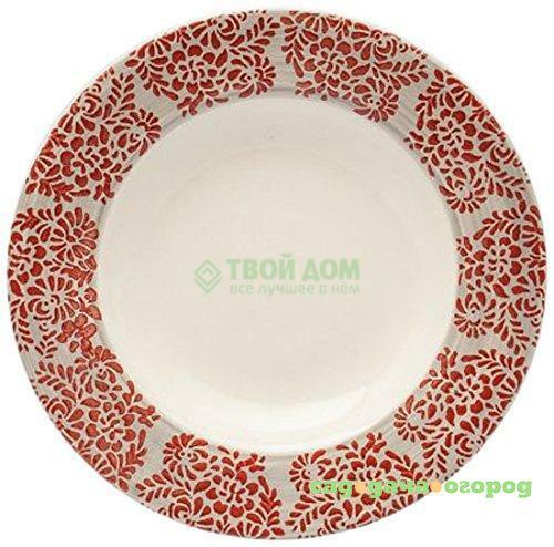Фото Тарелка Tognana Coimbra 24 Cm Red (MI101240798)