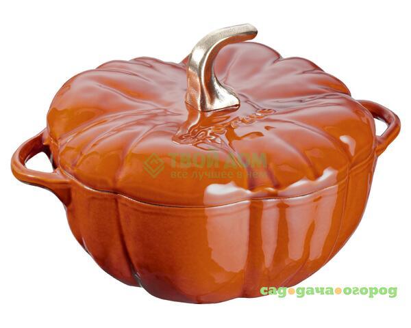 Фото Кокотница Staub Кокот тыква 24см 345 л корица (11124806)