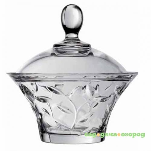 Фото Конфетница RCR Laurus 18 см с крышкой