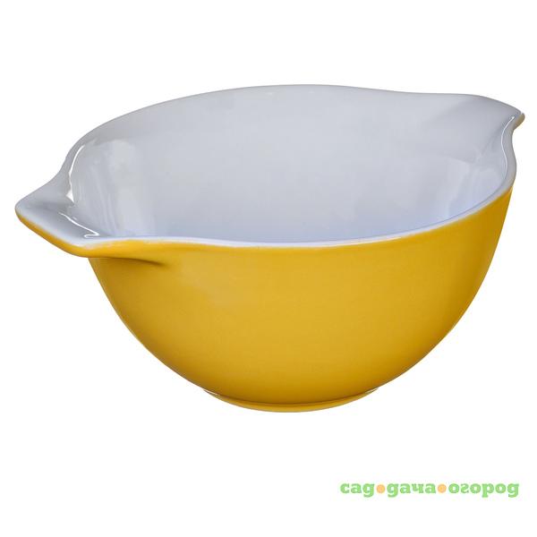 Фото Салатник круглый 0.5л желтый керамика PYREX CD14BJ8/CE46