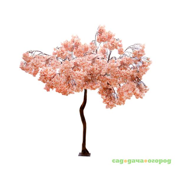 Фото Дерево искусственное цветущее  Beijing shenglin Яблоня 2.3м нежно-розового цвета