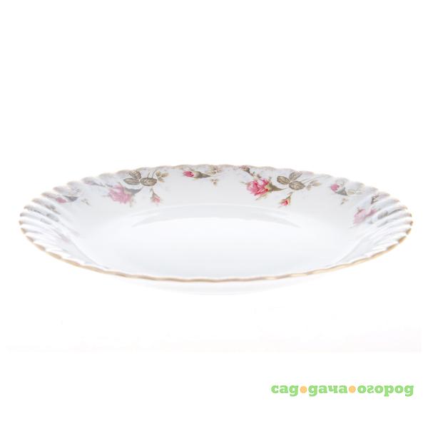 Фото Тарелка мелкая 24см шиповник Porcelaine czech gh