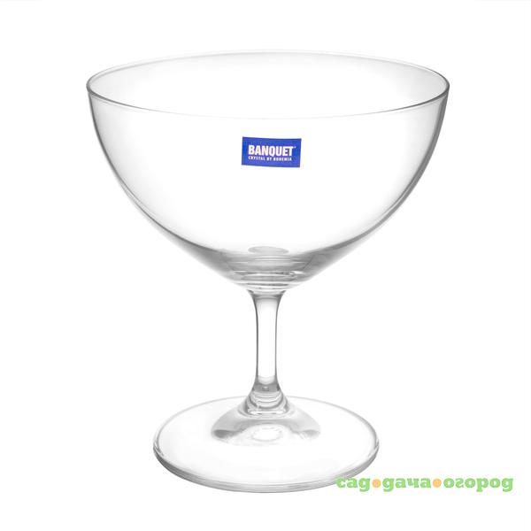 Фото Набор креманок 6шт 360мл degustation Banquet crystal