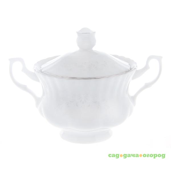 Фото Сахарница 300мл жемчужный узор Porcelaine czech gh