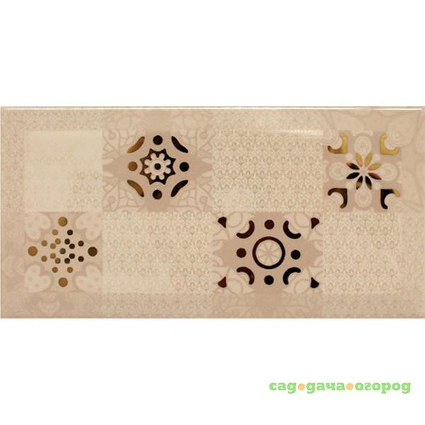 Фото Декор Absolut Keramika Ornamento Beige 10x20 см