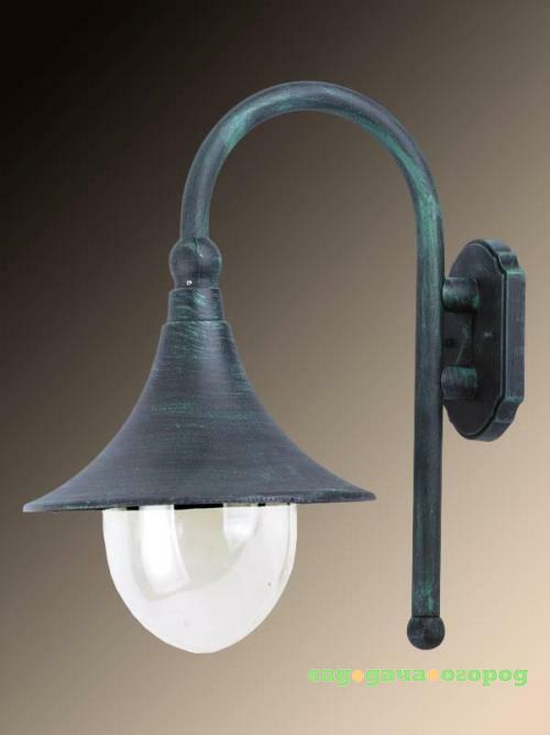 Фото Уличный настенный светильник Arte Lamp Malaga A1082AL-1BG