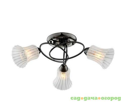 Фото Потолочная люстра IDLamp Zhinevra 246/3PF-Blackwhite