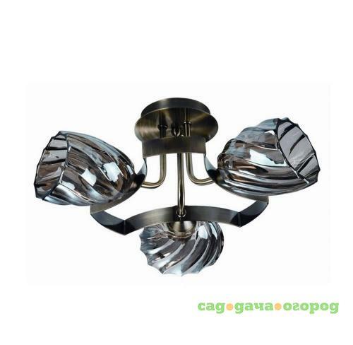 Фото Потолочная люстра IDLamp Martha 601/3PF-MOONOldbronze