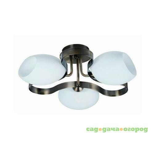 Фото Потолочная люстра IDLamp Martha 601/3PF-SUNOldbronze