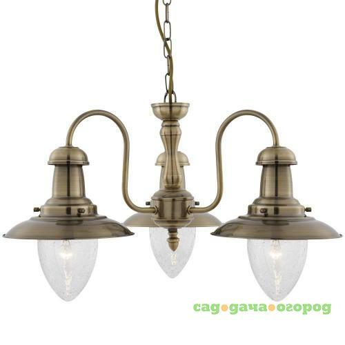 Фото Подвесная люстра Arte Lamp Fisherman A5518LM-3AB