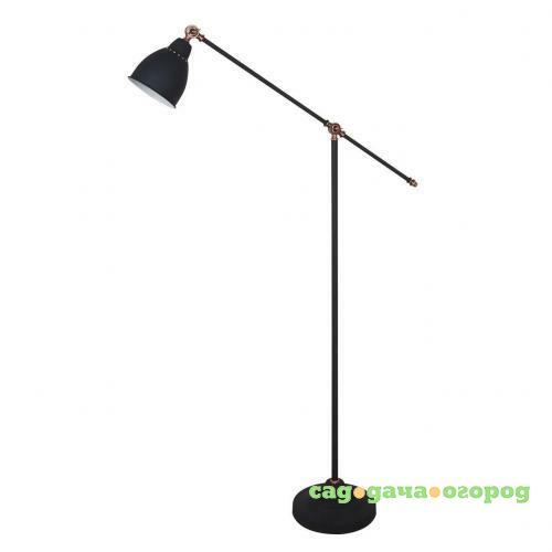 Фото Торшер Arte Lamp Braccio A2054PN-1BK