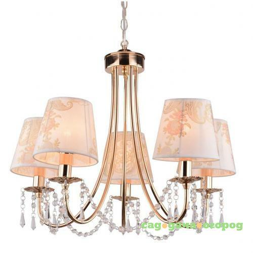 Фото Подвесная люстра Arte Lamp Armonico A5008LM-5GO