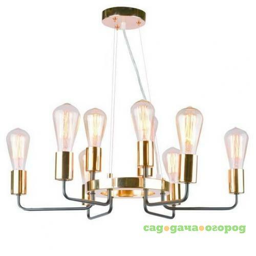 Фото Подвесная люстра Arte Lamp Gelo A6001LM-9BK