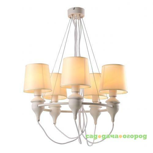 Фото Подвесная люстра Arte Lamp Sergio A3326LM-5WH