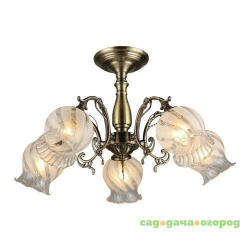 Фото Потолочная люстра IDLamp Dorotea 289/5PF-Oldbronze