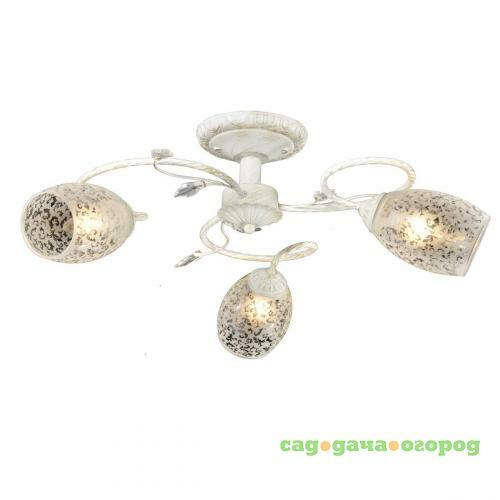 Фото Потолочная люстра IDLamp Julia 874/3PF-Whitepatina