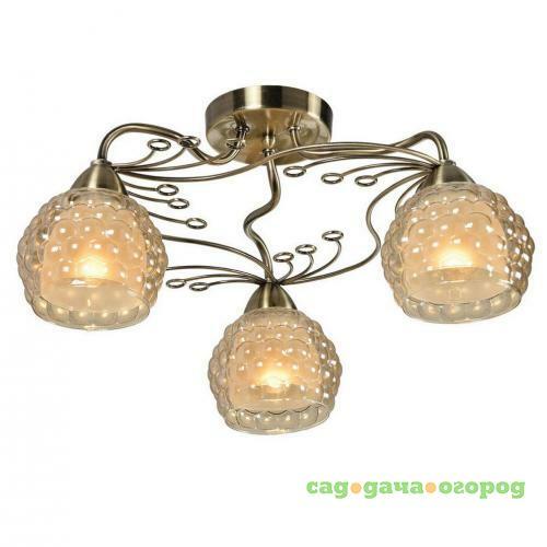 Фото Потолочная люстра IDLamp Verity 286/3PF-Oldbronze