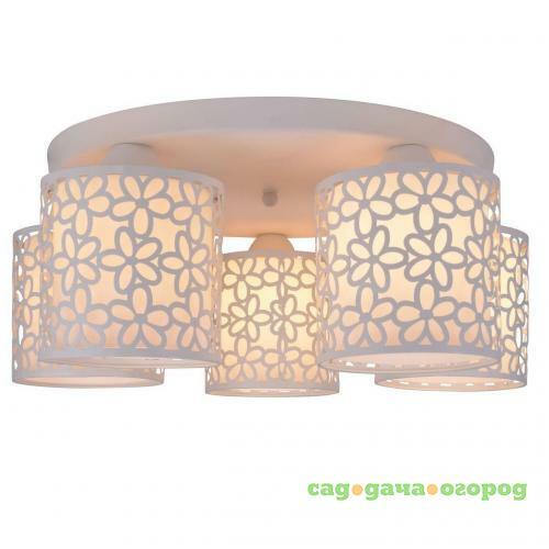 Фото Потолочная люстра Arte Lamp Traforato A8349PL-5WH