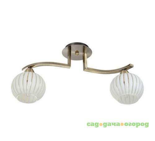 Фото Потолочный светильник IDLamp Deborah 863/2PF-Oldbronze