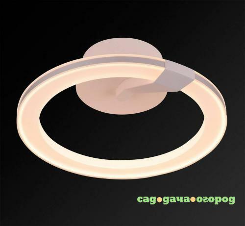 Фото Потолочный светодиодный светильник IDLamp Jenevra 397/40-LEDWhitechrome