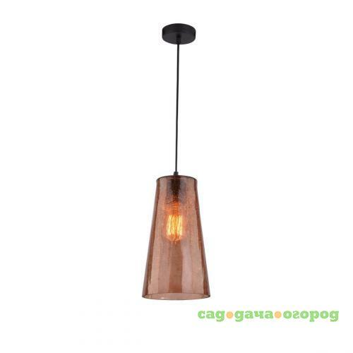 Фото Подвесной светильник IDLamp Iris Color 243/1-Brown