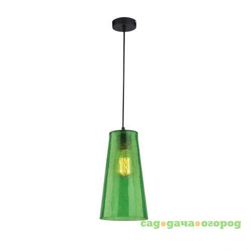 Фото Подвесной светильник IDLamp Iris Color 243/1-Green