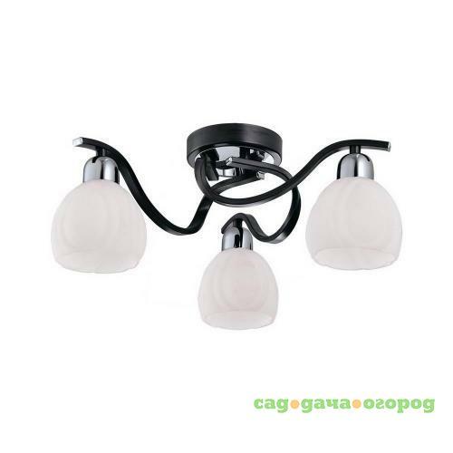 Фото Потолочная люстра IDLamp Gioconda 389/3PF-Blackchrome