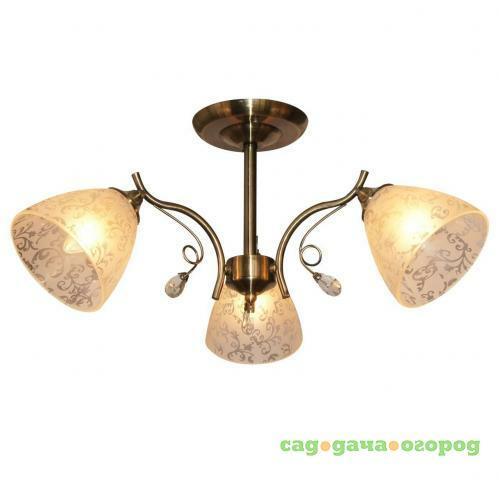 Фото Потолочная люстра IDLamp Orebella 852/3PF-Oldbronze